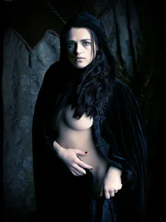 katie mcgrath fake nude, morgana from merlin on bbc.