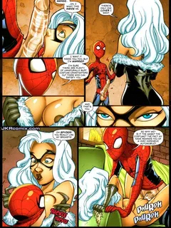 blackcat visits spider-man 2