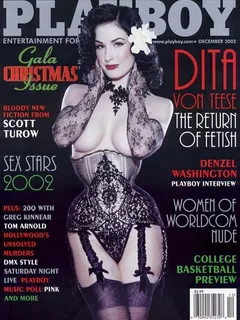 dita von teese playboy pics